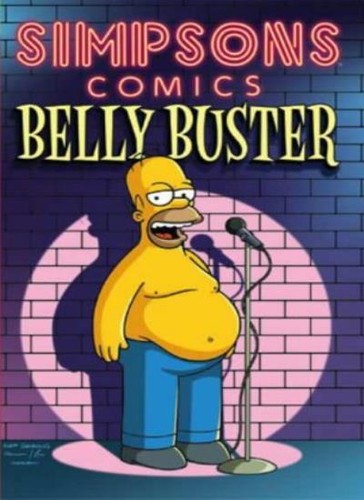 Simpsons comics belly - simpsons, comics: