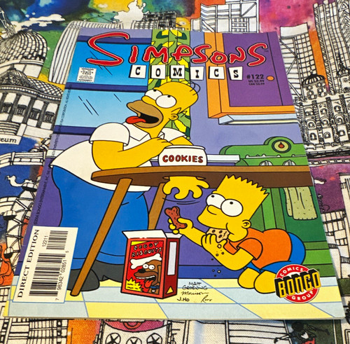 Simpsons comics 122 bongo - simpsons,