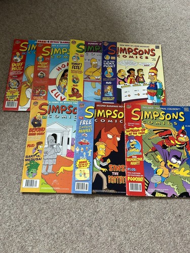 Bongo comics simpsons - comics, lot