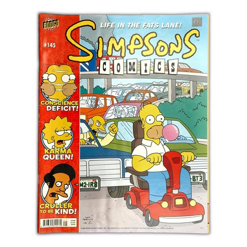 Simpsons comics 145 - simpsons, #145