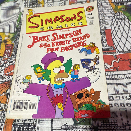 Simpsons comics bongo 1999 - simpsons,