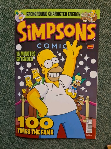 Simpsons comic august 2026 - simpsons,