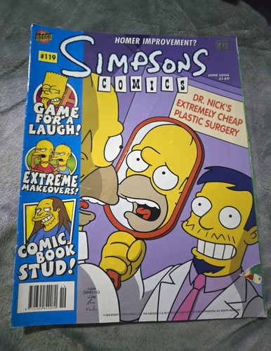 Simpsons comics 119 - comics, (2006)