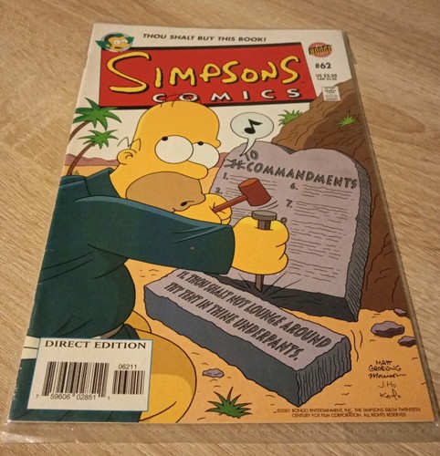 Simpsons comics 62 - comics, (1993)