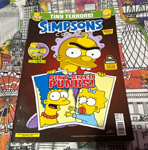 Simpsons comics bongo - simpsons, #53