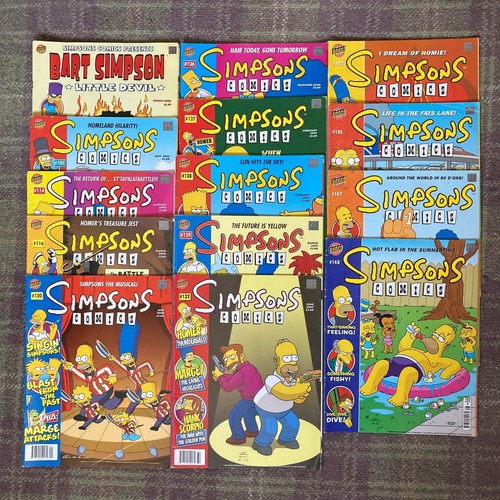 The simpsons comics x14 issues - x14,