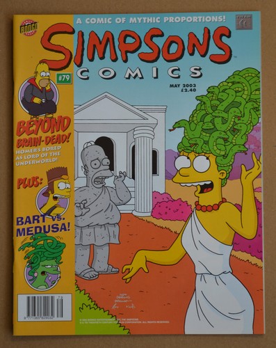 Simpsons comics issue 79 - comics, #79