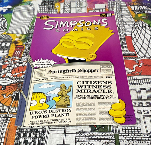 Simpsons comics bongo 1993 - simpsons,