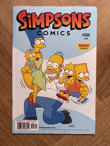 Simpsons comics 205 bongo - simpsons, /