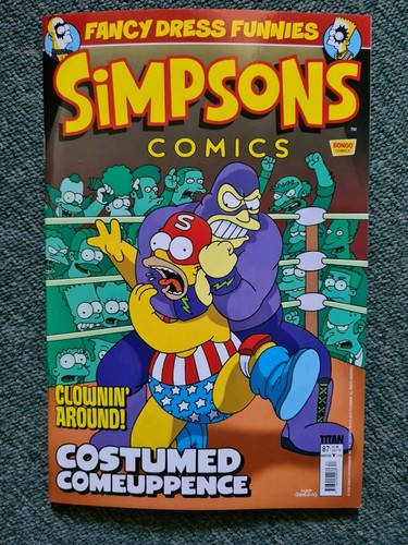 Simpsons comic july 2025 issue - simpsons,