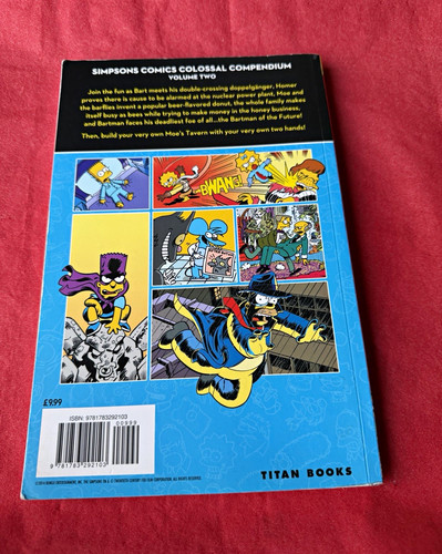 Simpsons comics colossal - simpsons,