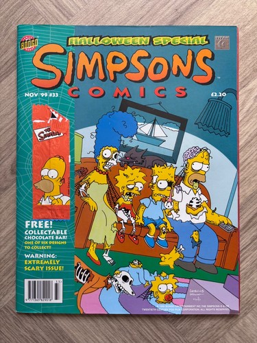 The simpsons comics issue - simpsons,