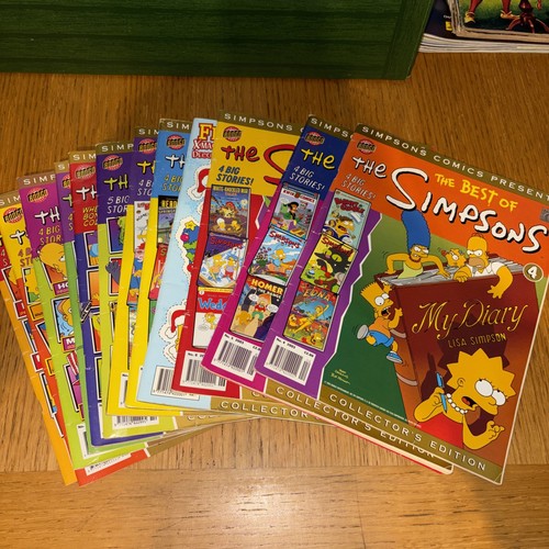 Bundle simpsons comics - 12,
