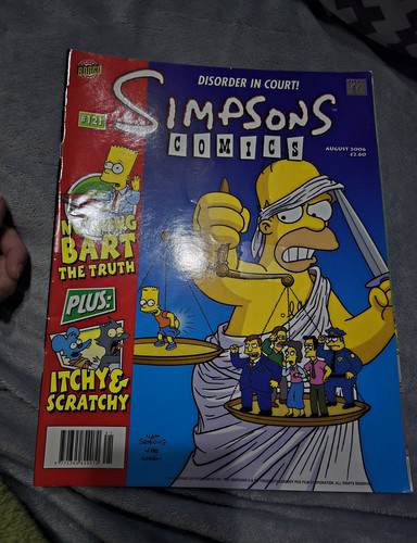 Simpsons comics 121 - comics, (2006)