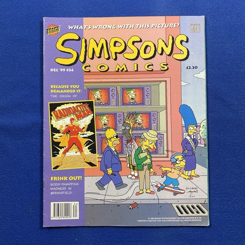 The simpsons comics issue - the, uk