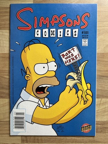 Simpsons comic january 2005 - simpsons,