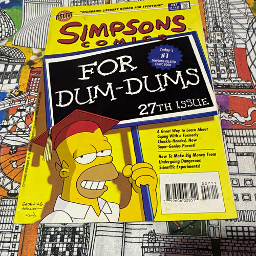 Simpsons comics bongo - simpsons,