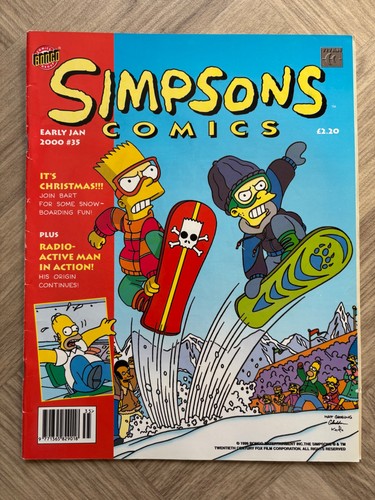 The simpsons comics issue - comics,