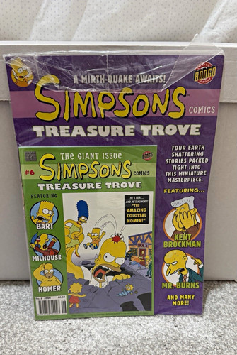 Simpsons comics treasure - simpsons,
