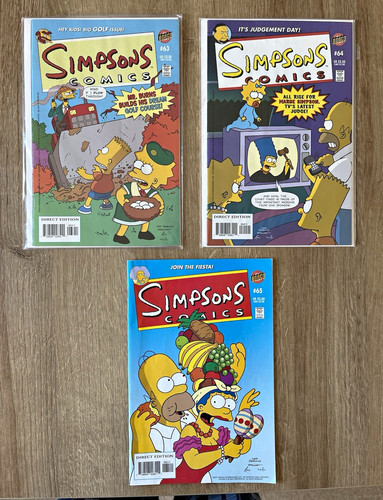 Simpsons comics 64 - comics, #63