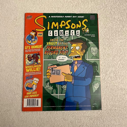 Simpsons comics issue 84 - issue, #84