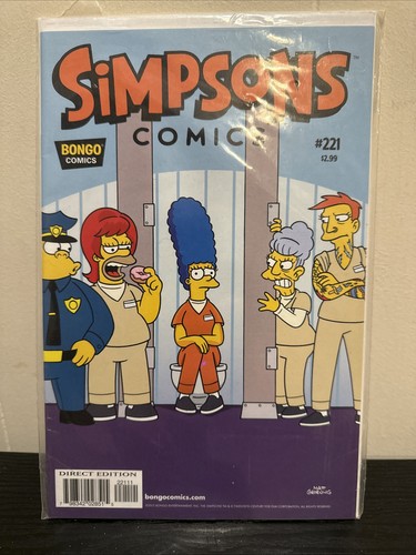 The simpsons comics 221 - simpsons, #221