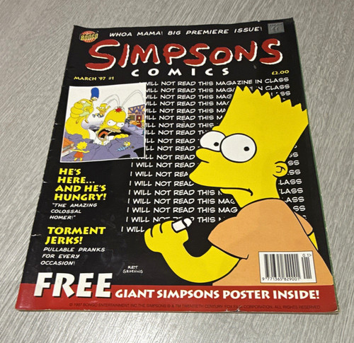 Simpsons comics issue - comics,