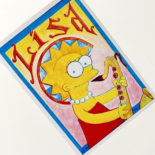 The simpsons rare sketch art - rare,