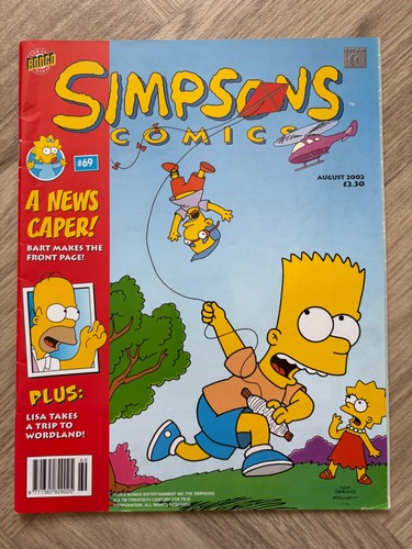 The simpsons comics issue - comics,