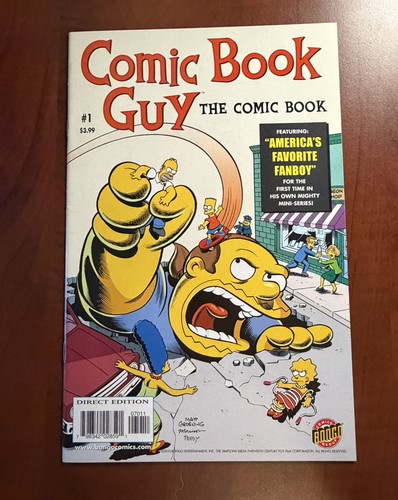 Comic book guy bongo - guy,
