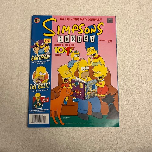 Simpsons comics issue 101 - comics, #101