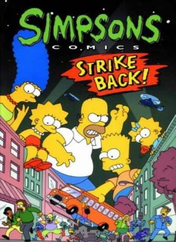 Simpsons comics strike back - comics,
