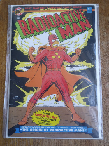 Radioactive man comic - comic, #1