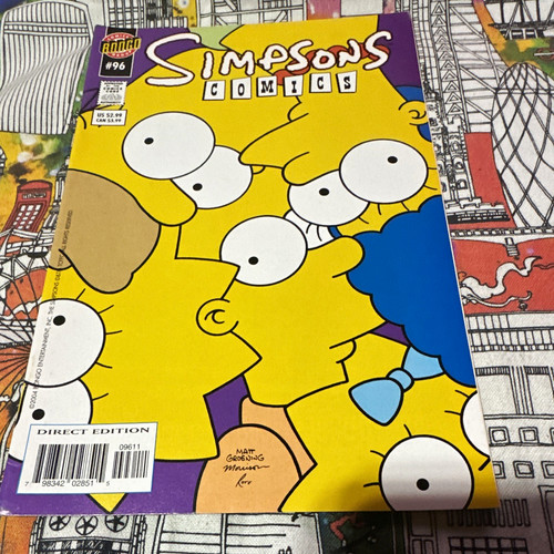 Simpsons comics bongo - comics, #96