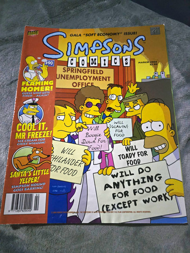 Simpsons comics - #90, (2004)