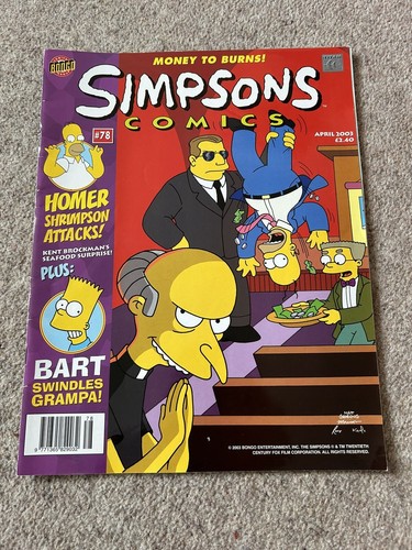 Simpsons comics - #78, (04/2003)