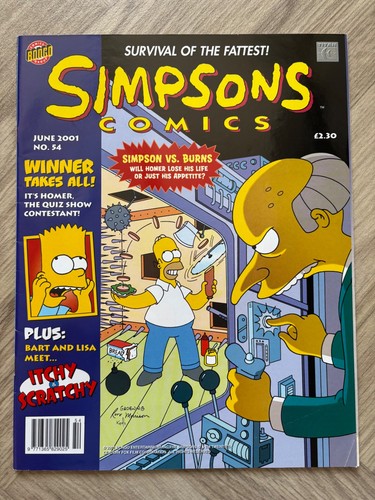 The simpsons comics issue - simpsons,