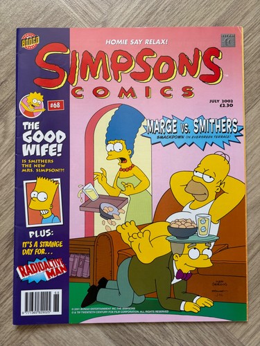 The simpsons comics issue - comics, uk