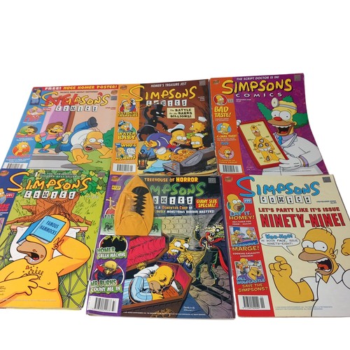 Simpsons comics lot issues - simpsons,