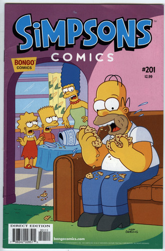 Simpsons comics 201 from - comics,