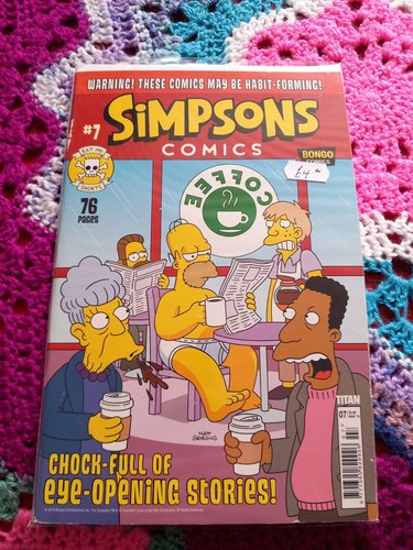 Titan books simpsons comics - titan,