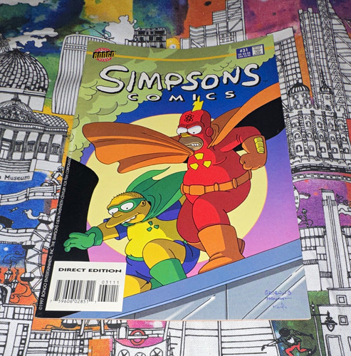 Simpsons comics bongo - simpsons,
