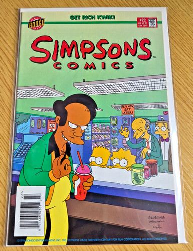 Simpsons comics bongo - simpsons, #22