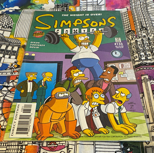 Simpsons comics 133 bongo - comics, #133