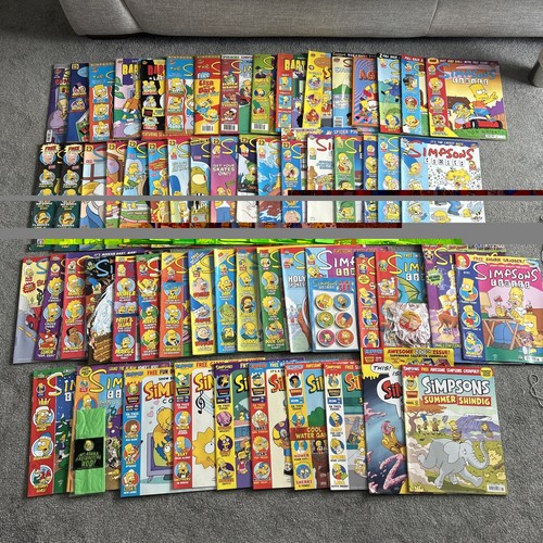 The simpsons comics job lot - simpsons,