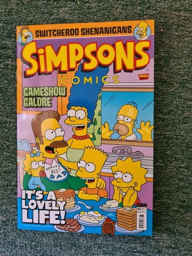 Simpsons comic august 2025 - simpsons,