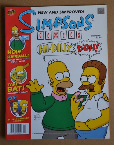 Simpsons comics issue - issue, #92