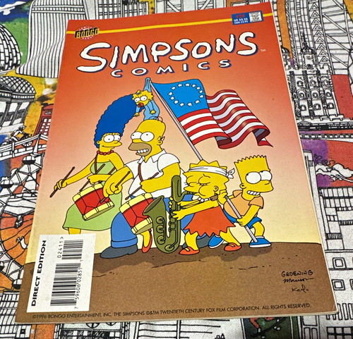 Simpsons comics bongo - comics,