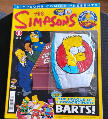 Simpsons comics issue - simpsons,
