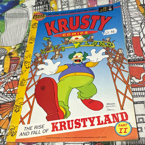 Krusty comics bongo - krusty,